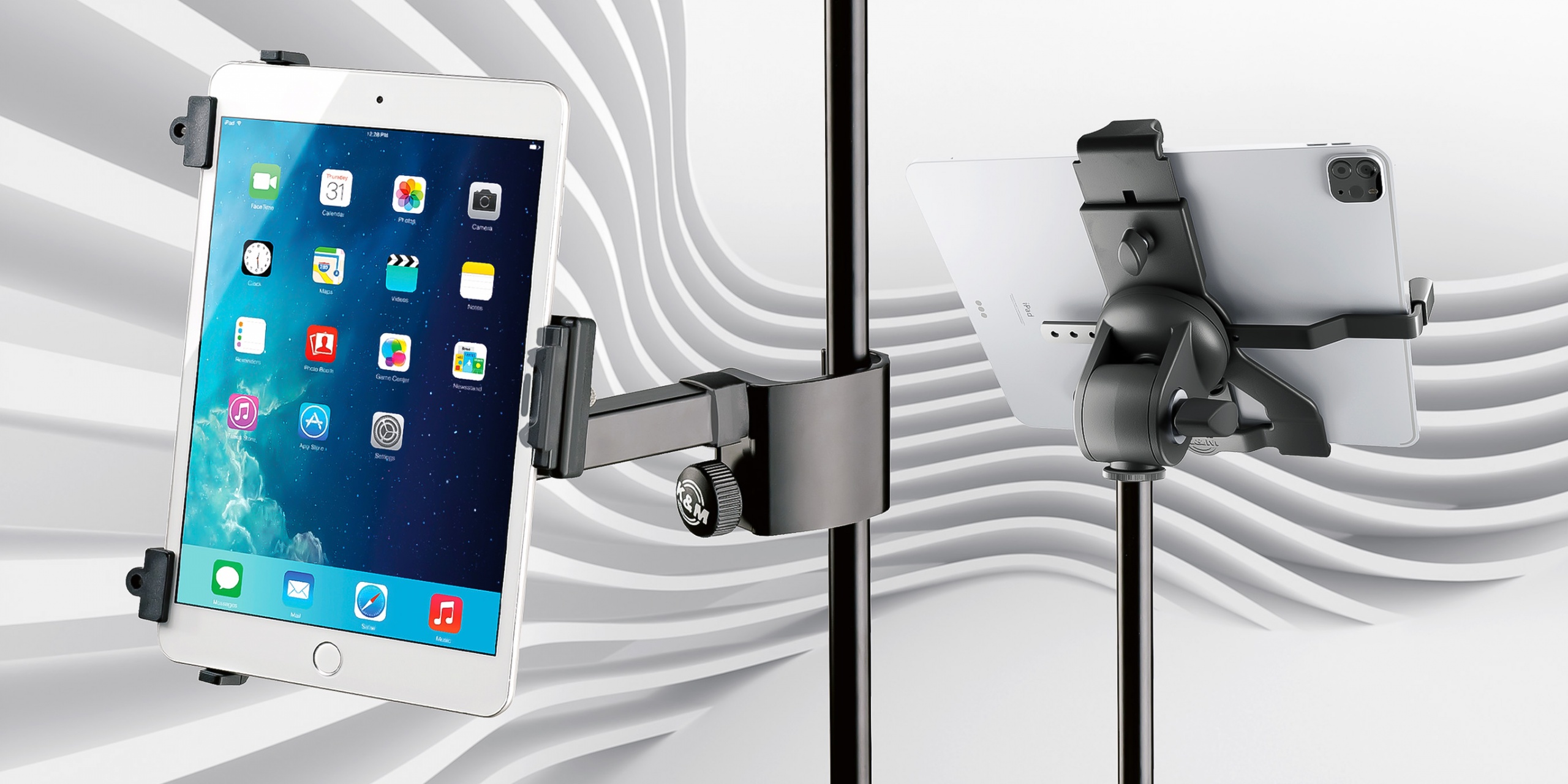 kennisgeving getuigenis Kreek Overview of all K&M iPad & tablet holders - König & Meyer