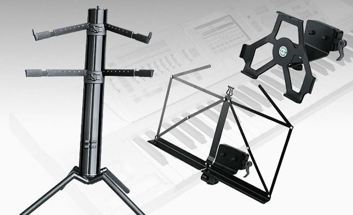 Discover the world of the keyboard stand »Spider Pro« - König & Meyer