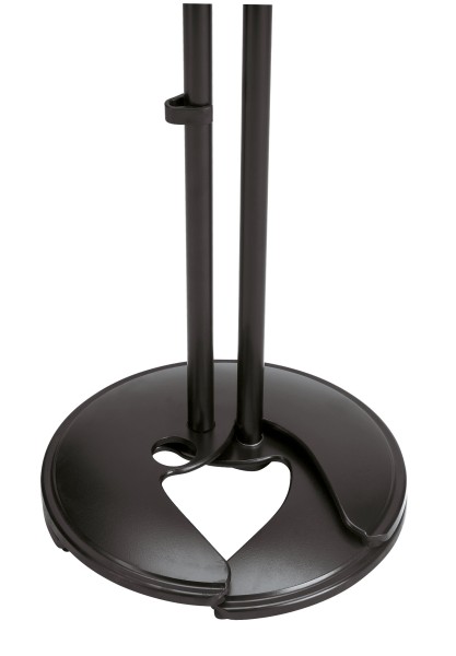 Stackable one-hand microphone stand