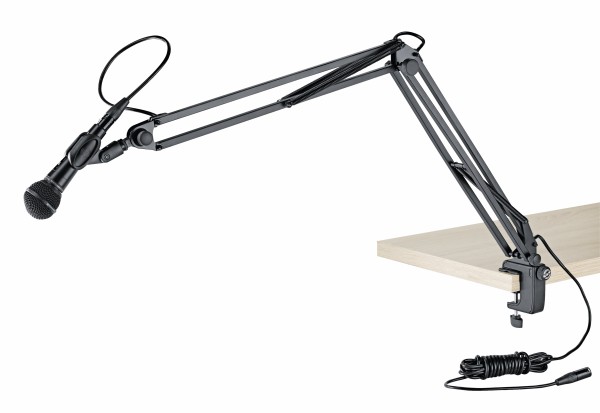 Microphone desk arm